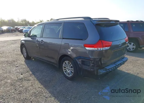 2014 Toyota Sienna Xle V6 8 Passenger из США, поврежденный, VIN 5TDYK3DC9ES506076